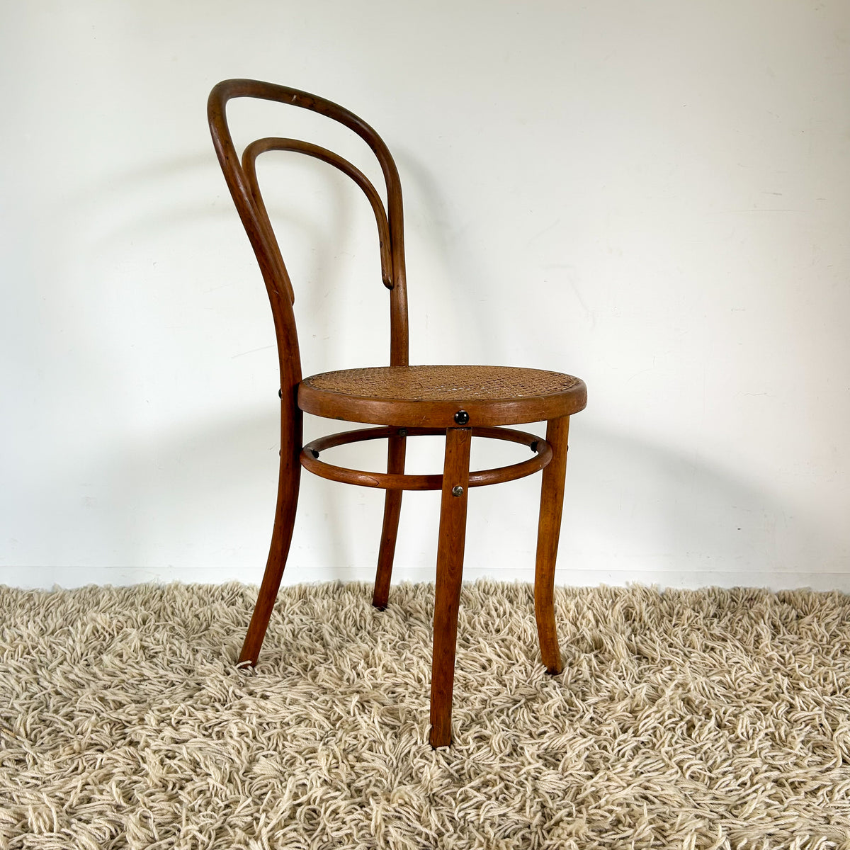 BENTWOOD RATTAN CHAIR