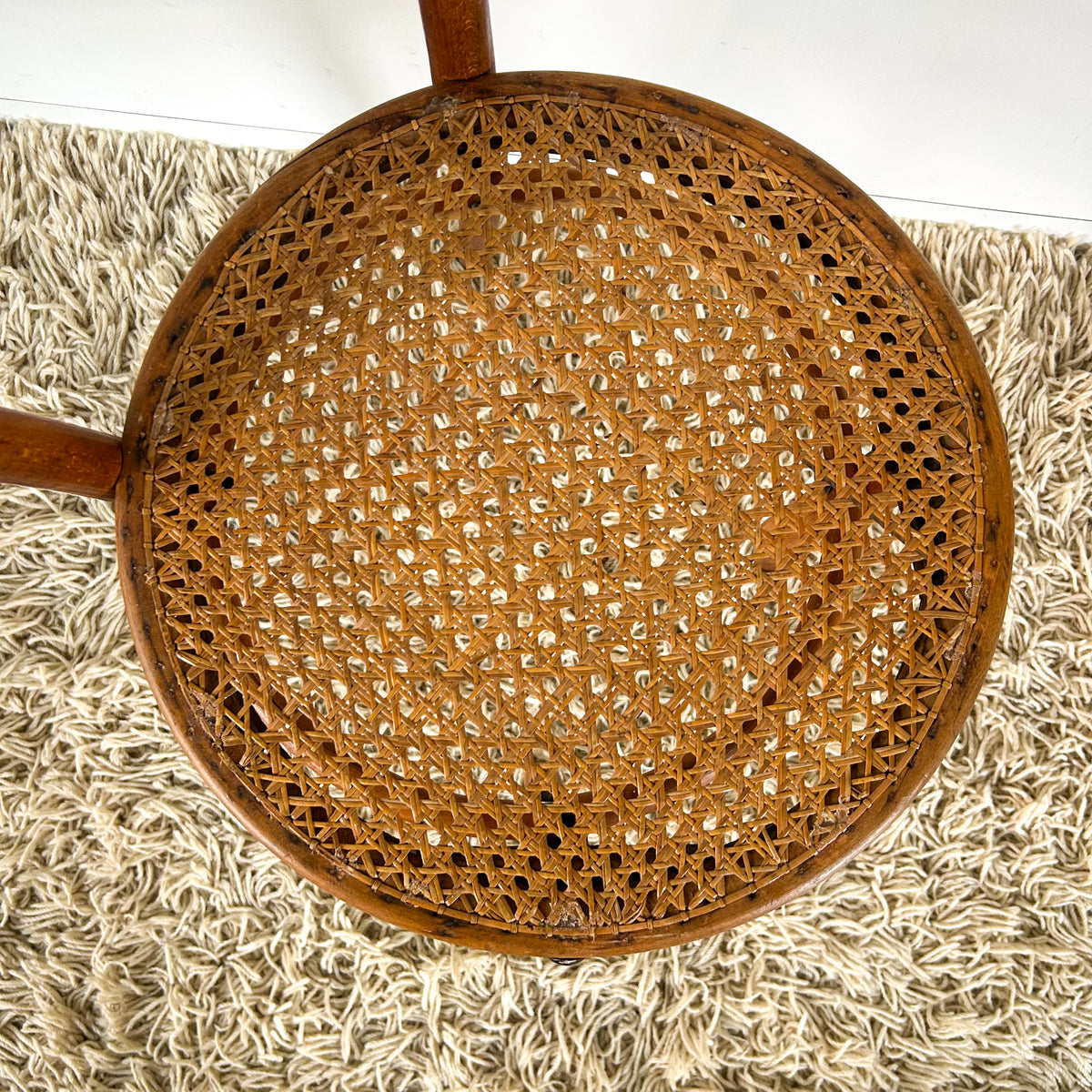 BENTWOOD RATTAN CHAIR