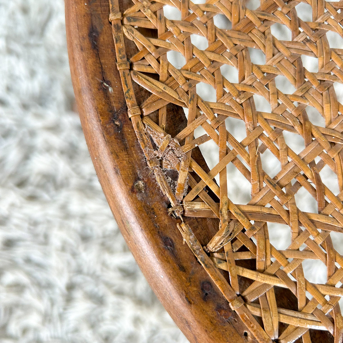 BENTWOOD RATTAN CHAIR