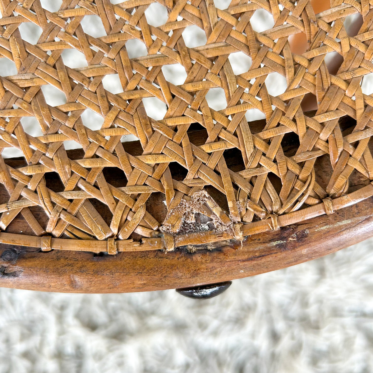 BENTWOOD RATTAN CHAIR