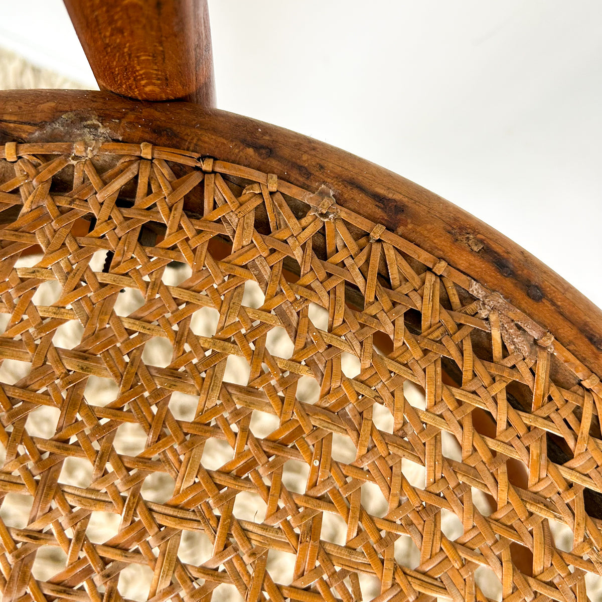 BENTWOOD RATTAN CHAIR