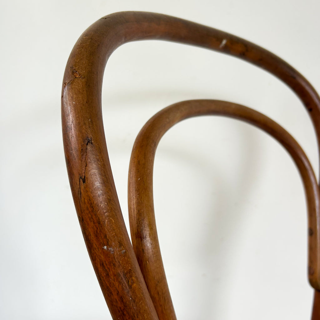 BENTWOOD RATTAN CHAIR