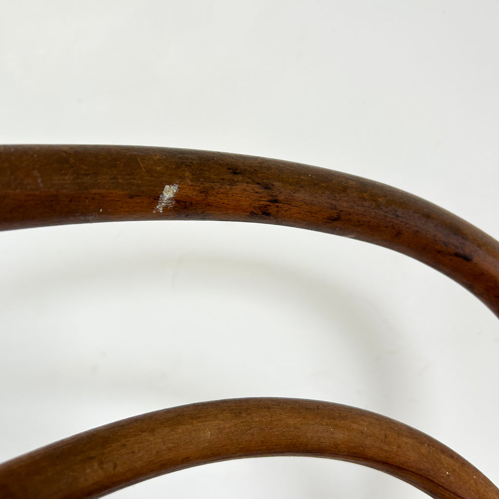 BENTWOOD RATTAN CHAIR