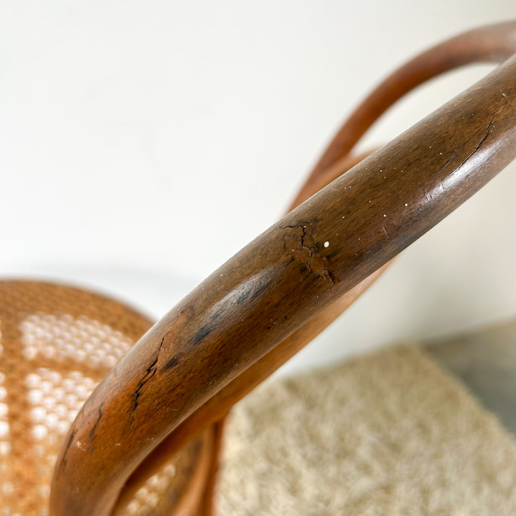 BENTWOOD RATTAN CHAIR