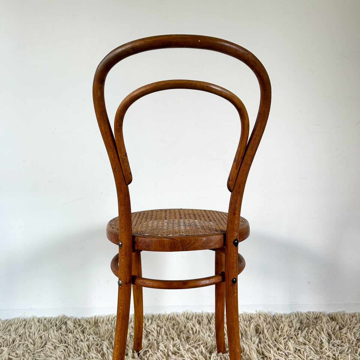BENTWOOD RATTAN CHAIR
