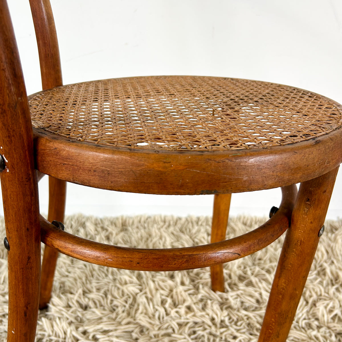 BENTWOOD RATTAN CHAIR