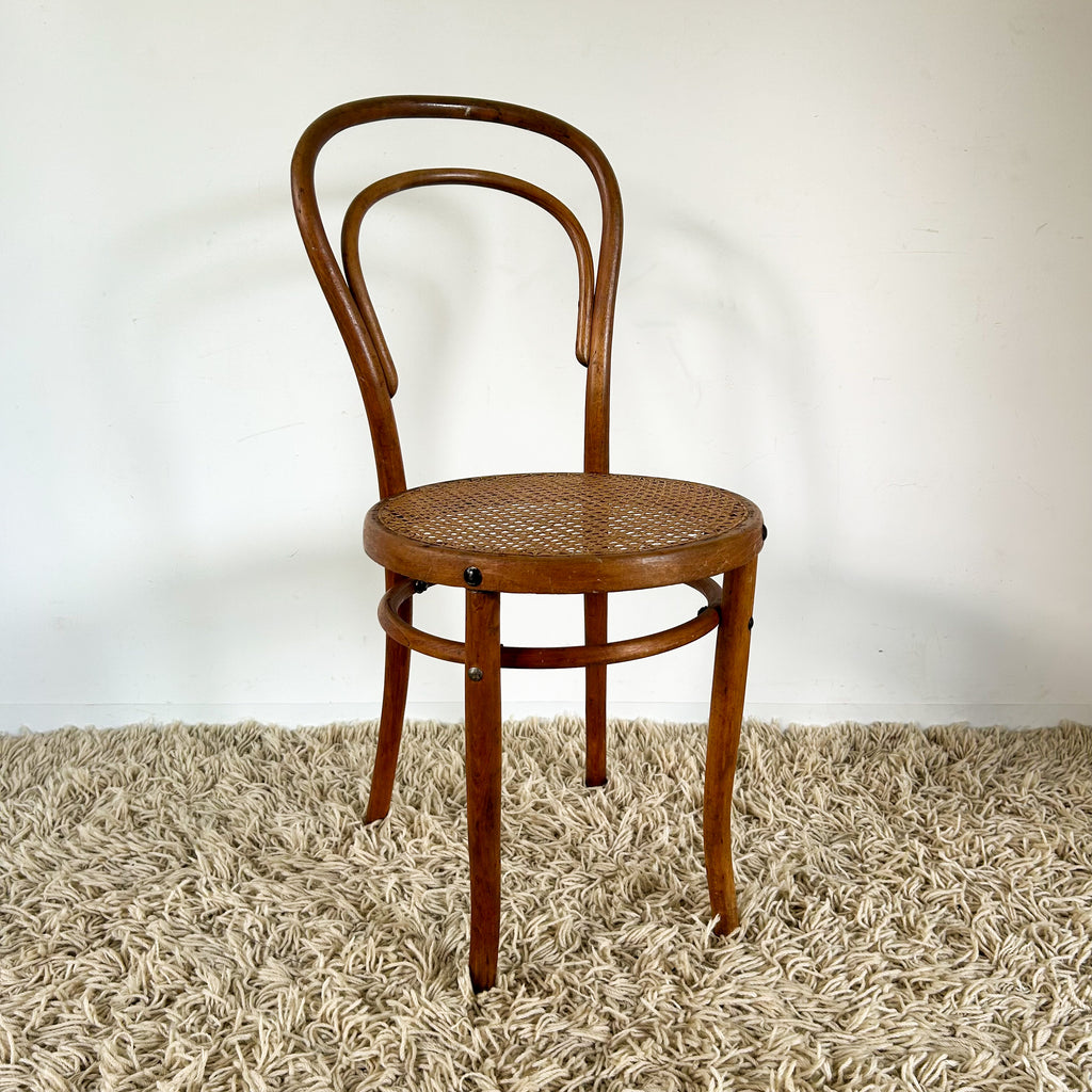 BENTWOOD RATTAN CHAIR