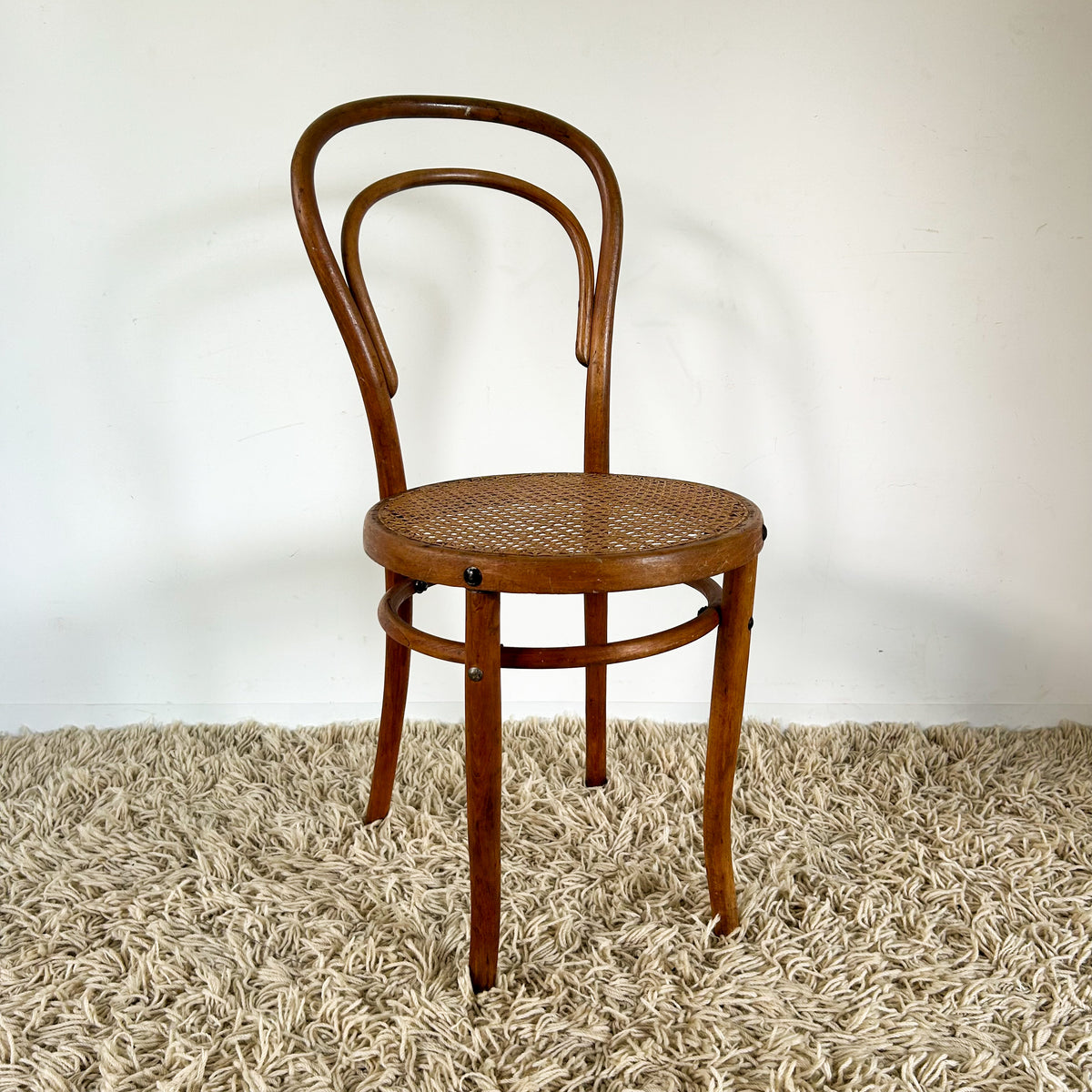 BENTWOOD RATTAN CHAIR