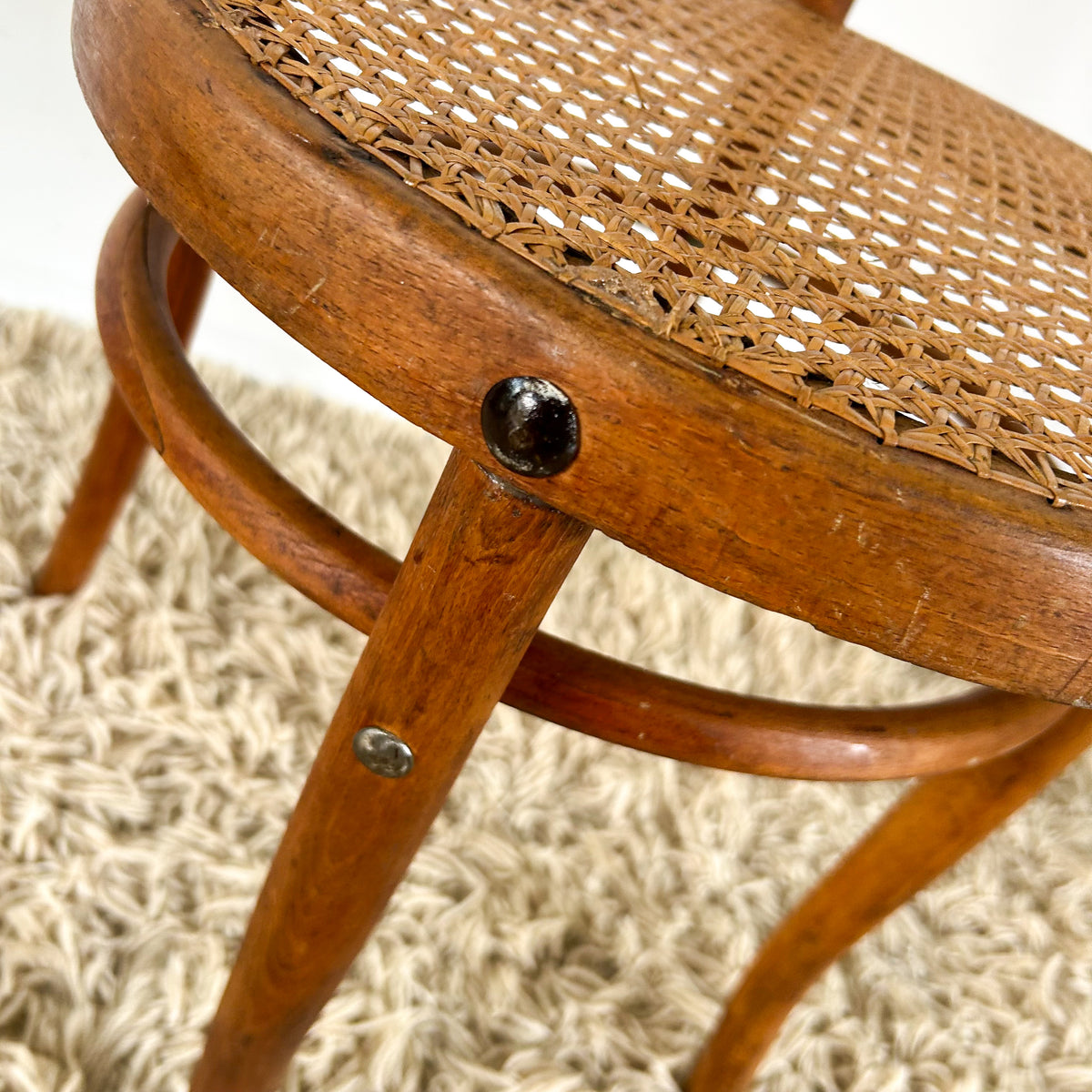 BENTWOOD RATTAN CHAIR