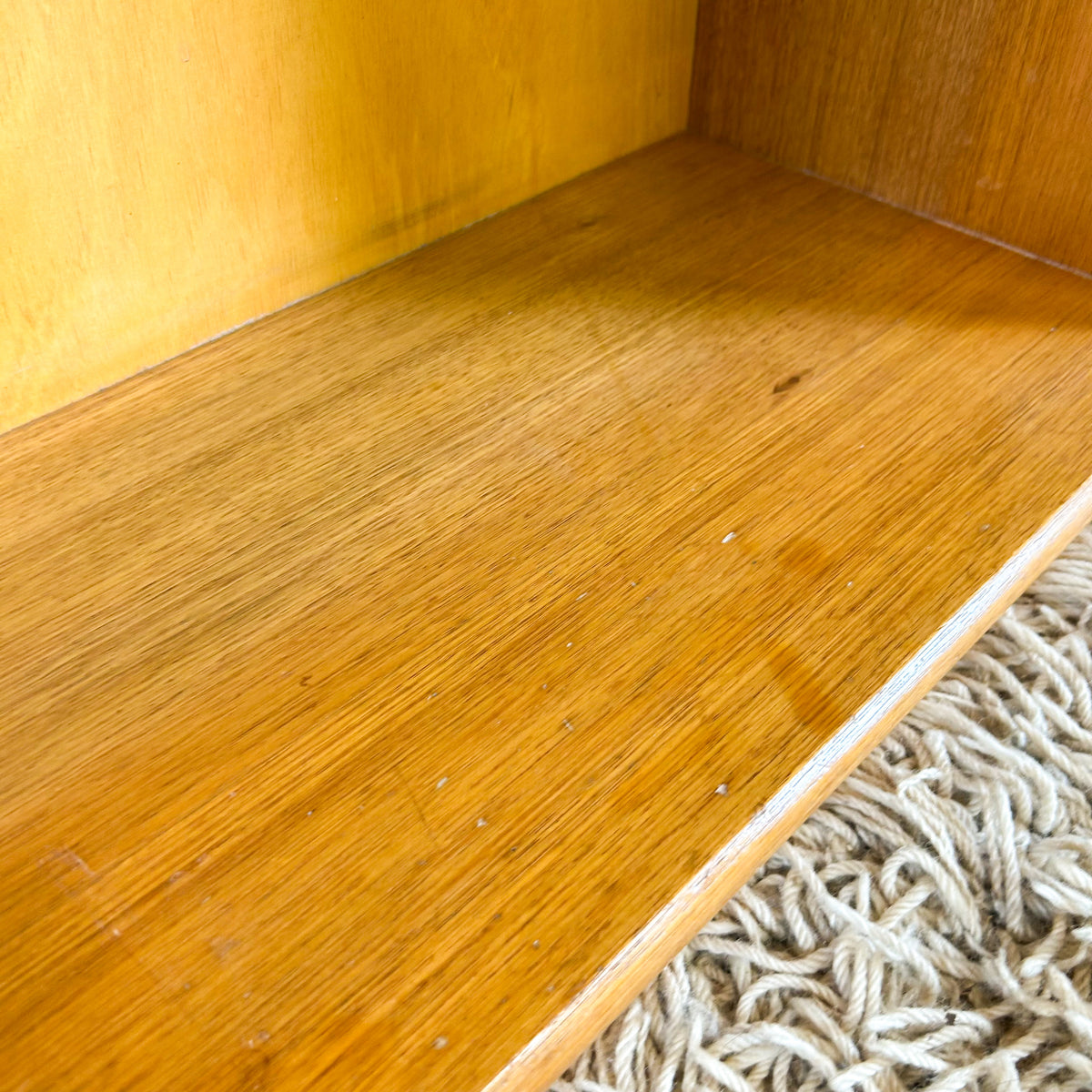 HARDWOOD BOOKCASE W DOVETAIL JOINERY
