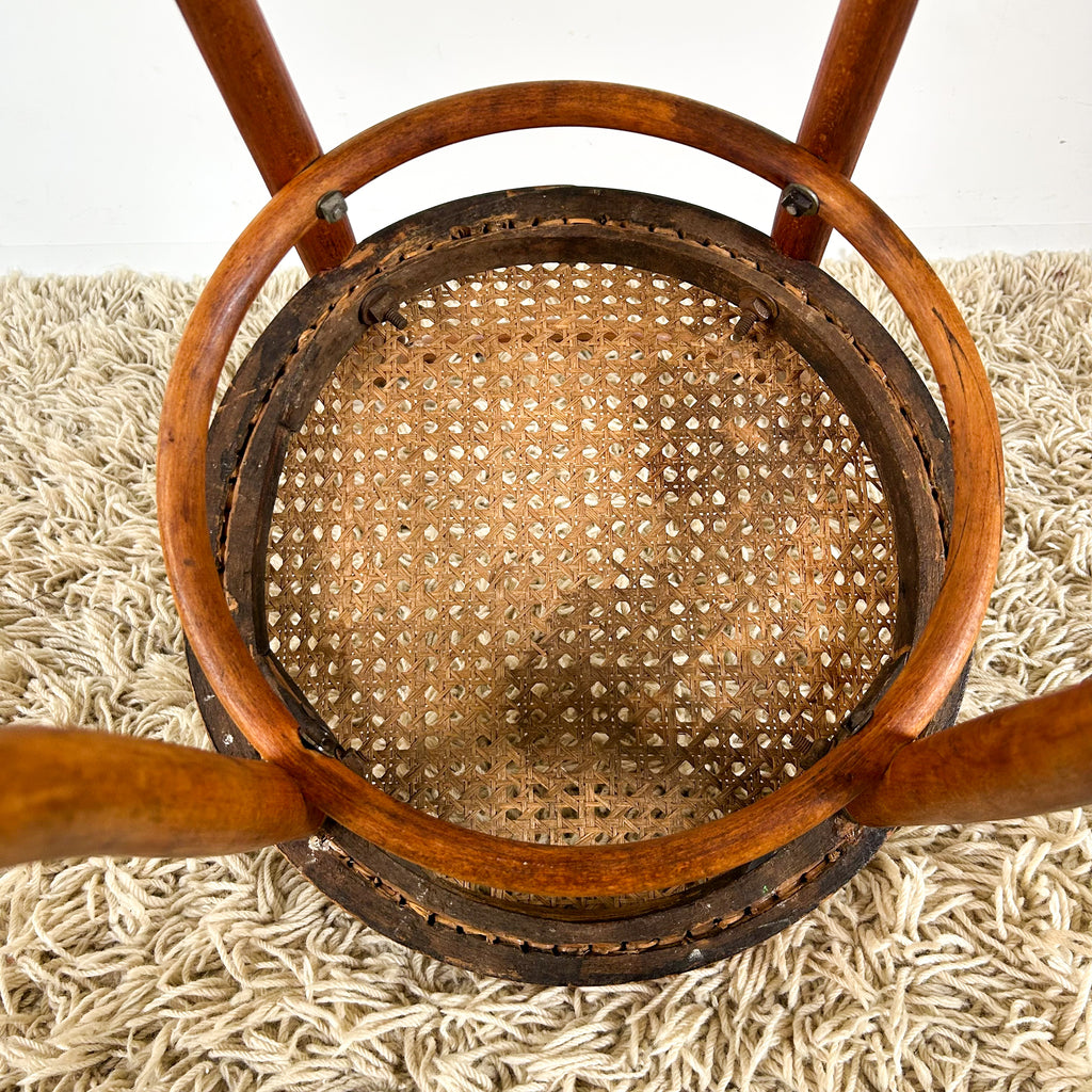 BENTWOOD RATTAN CHAIR