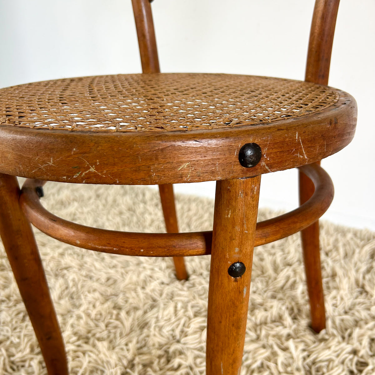 BENTWOOD RATTAN CHAIR