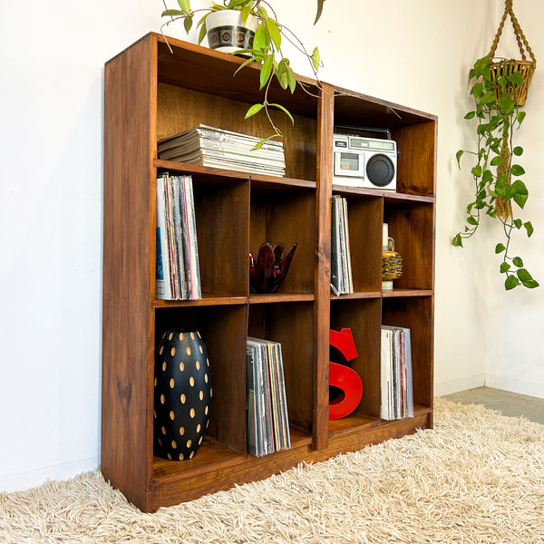 VINYL STORAGE BOOKCASE