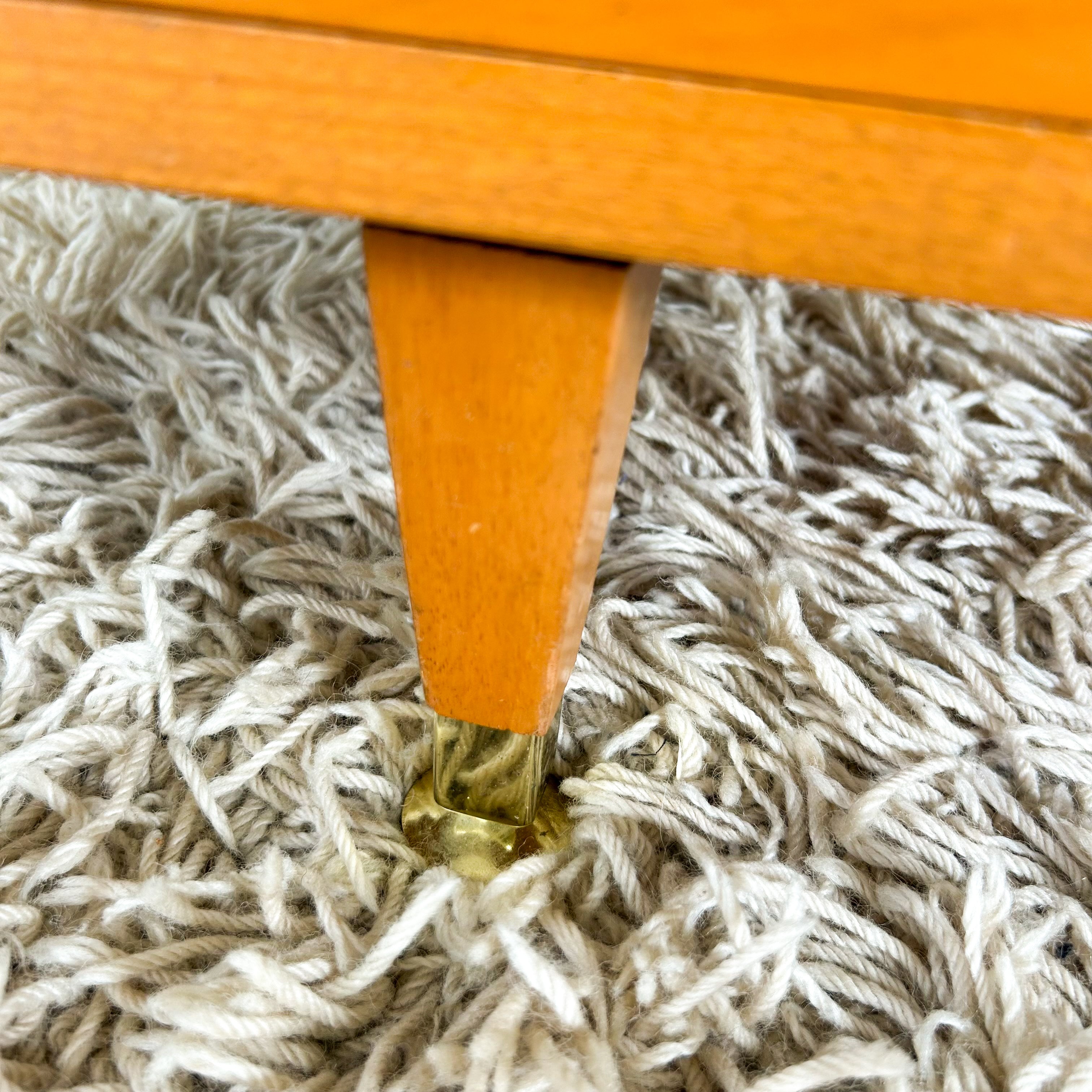 WOODEN DESK WITH LAMINATE TOP - HEY JUDE WORKSHOP • Vintage furniture & objects Melbourne