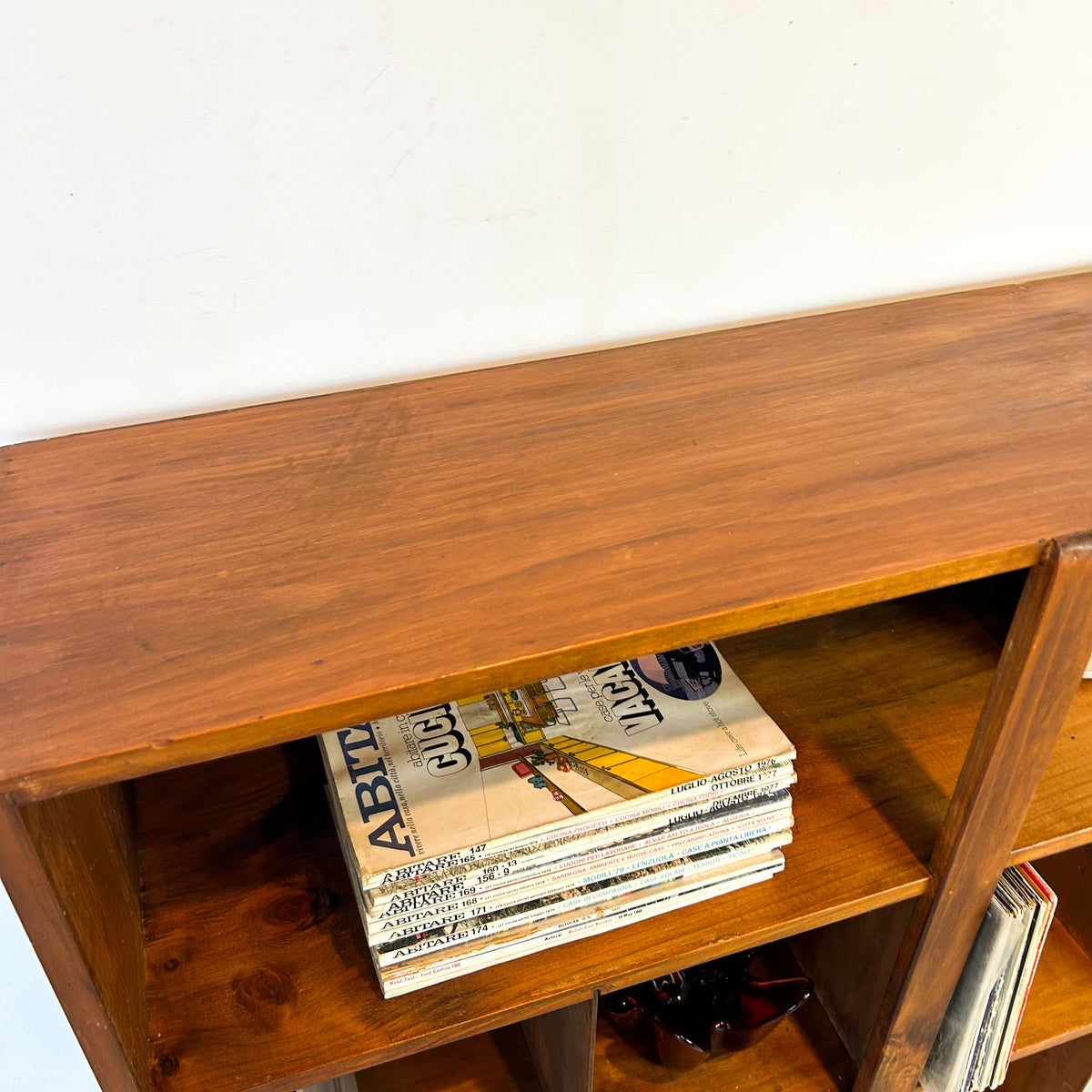 VINYL STORAGE BOOKCASE - HEY JUDE WORKSHOP • Vintage furniture & objects Melbourne
