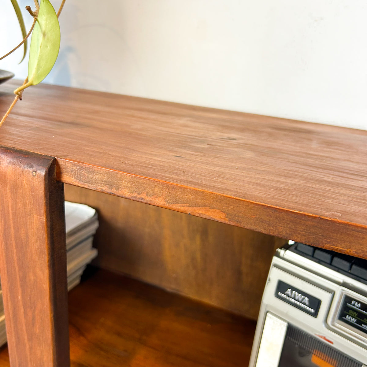 VINYL STORAGE BOOKCASE - HEY JUDE WORKSHOP • Vintage furniture & objects Melbourne