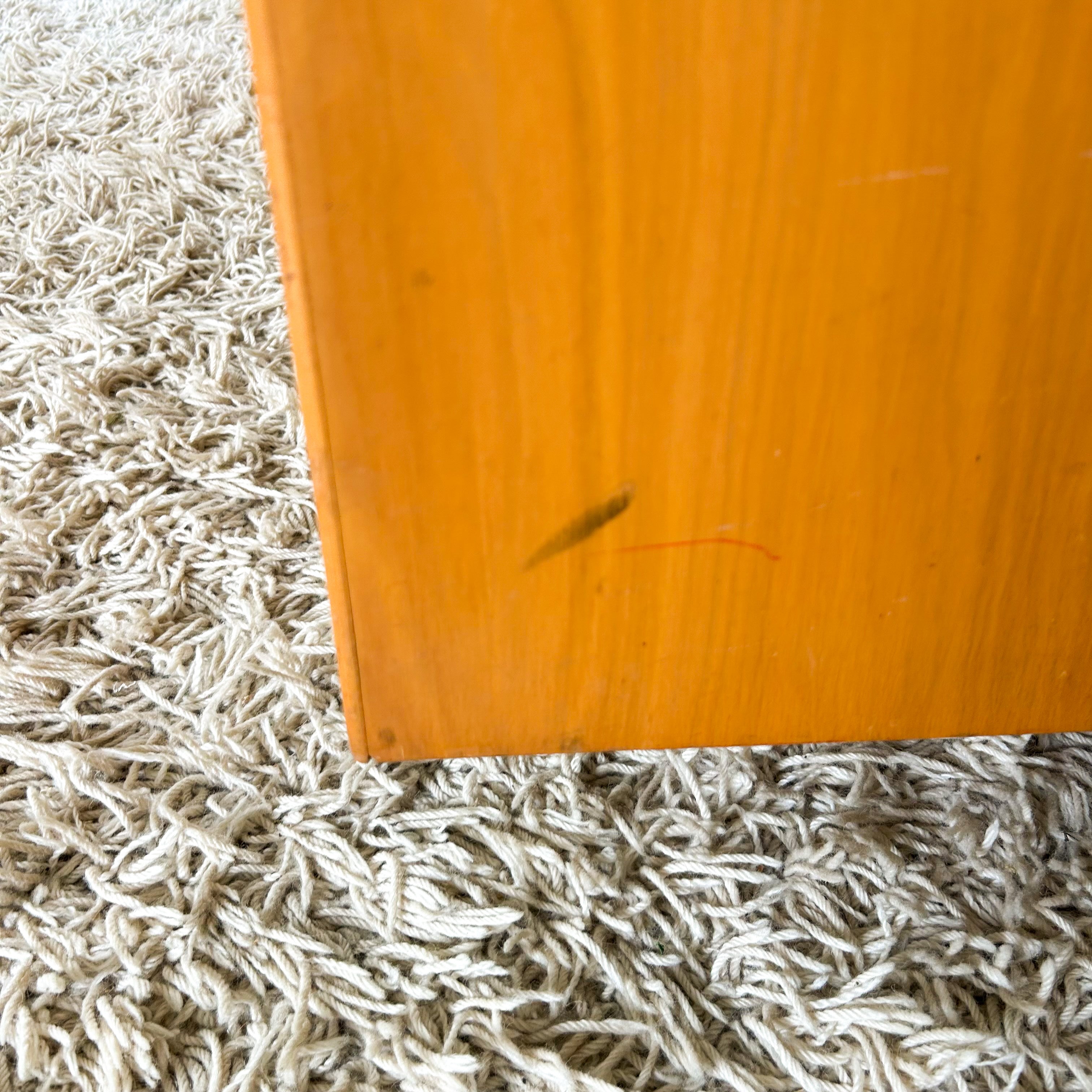 WOODEN DESK WITH LAMINATE TOP - HEY JUDE WORKSHOP • Vintage furniture & objects Melbourne