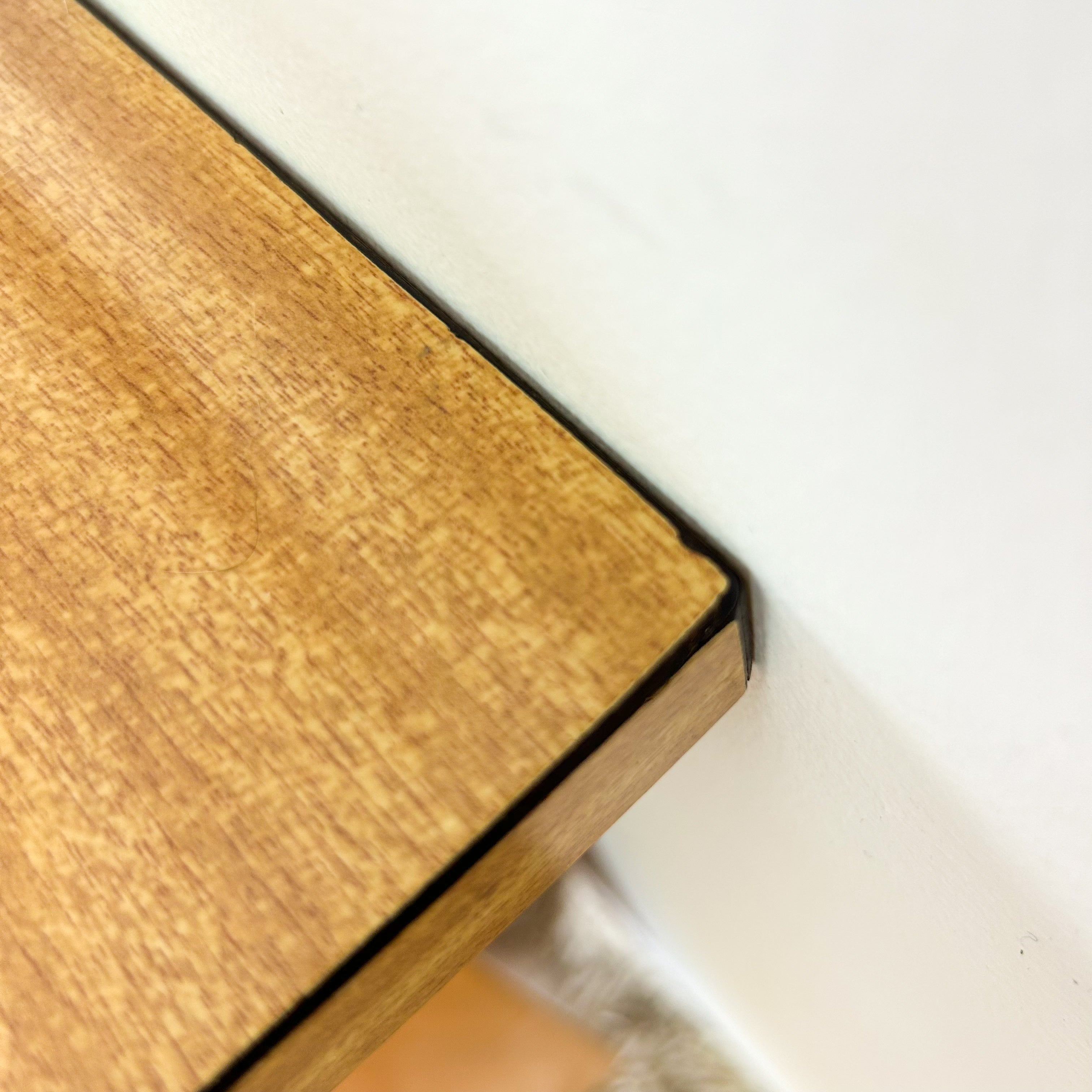 WOODEN DESK WITH LAMINATE TOP - HEY JUDE WORKSHOP • Vintage furniture & objects Melbourne