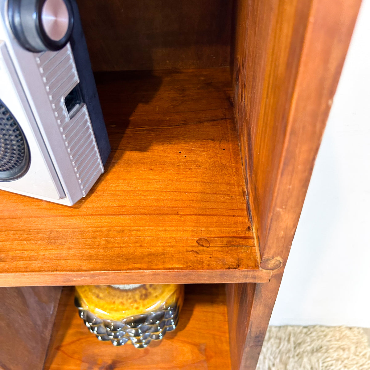 VINYL STORAGE BOOKCASE - HEY JUDE WORKSHOP • Vintage furniture & objects Melbourne