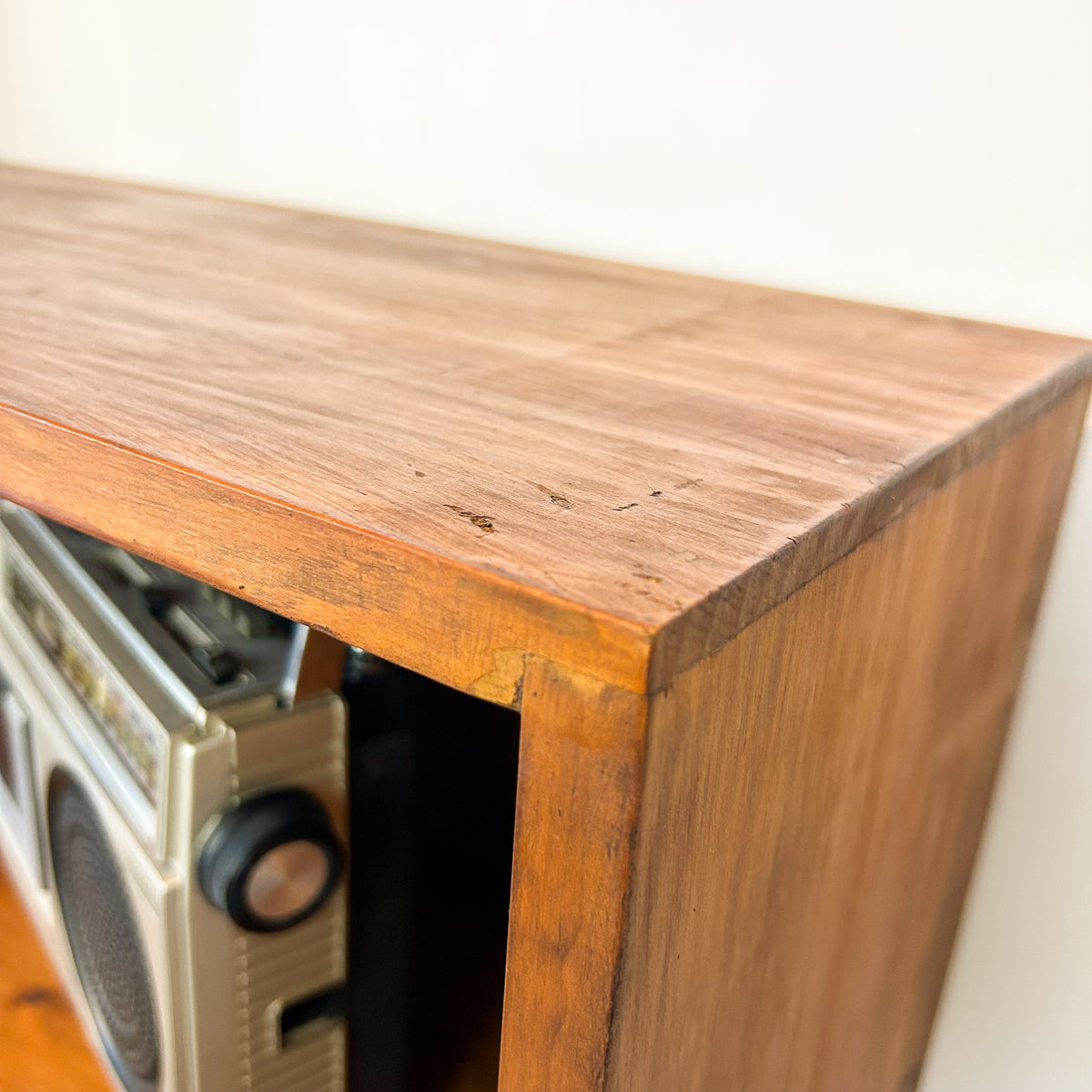 VINYL STORAGE BOOKCASE - HEY JUDE WORKSHOP • Vintage furniture & objects Melbourne
