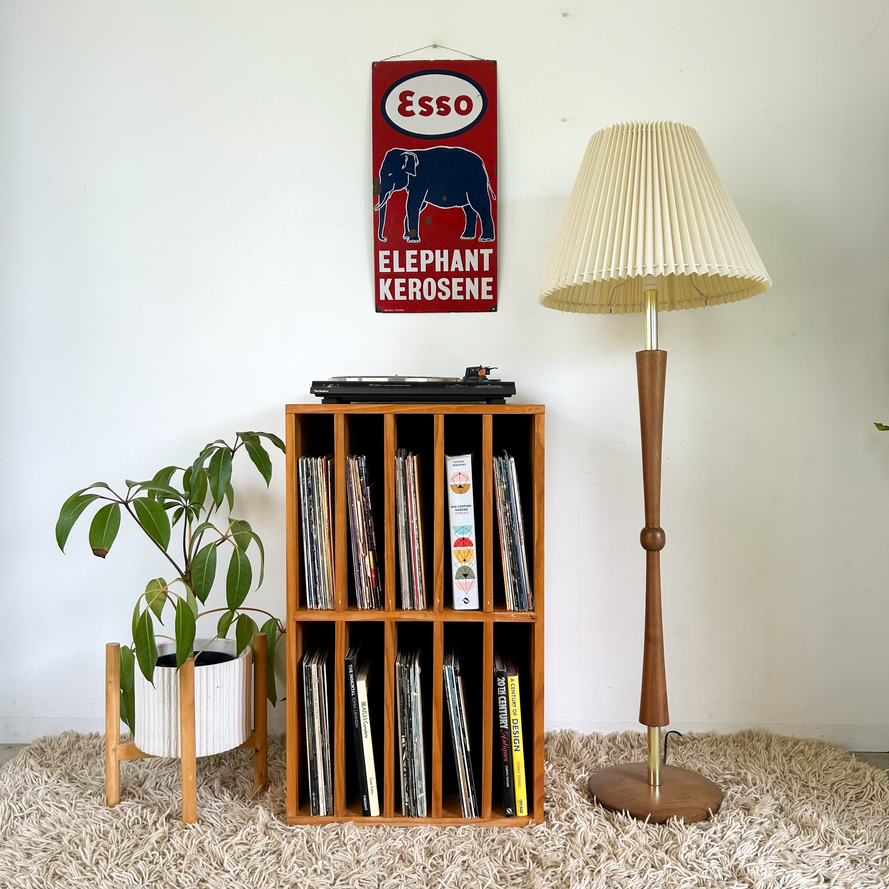 PINE VINYL STORAGE - HEY JUDE WORKSHOP • Vintage furniture & objects Melbourne