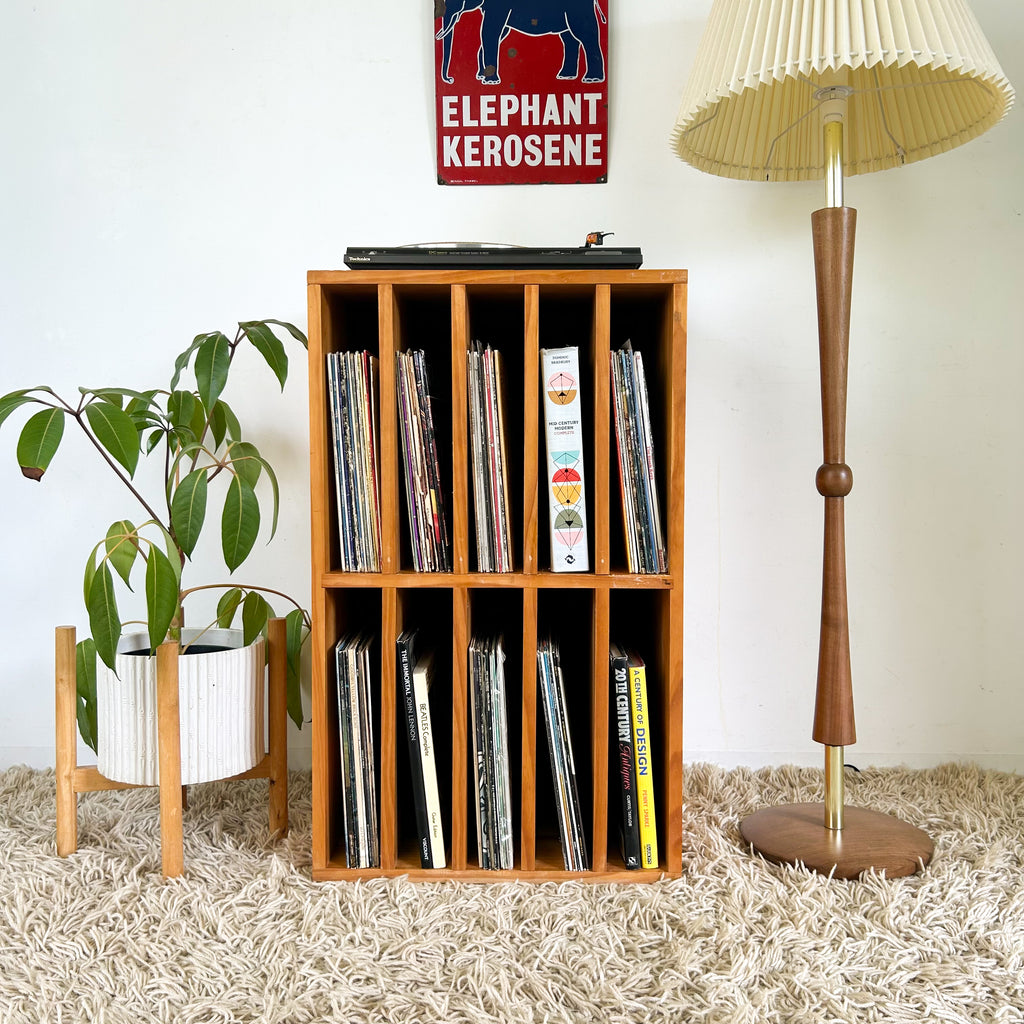 PINE VINYL STORAGE - HEY JUDE WORKSHOP • Vintage furniture & objects Melbourne