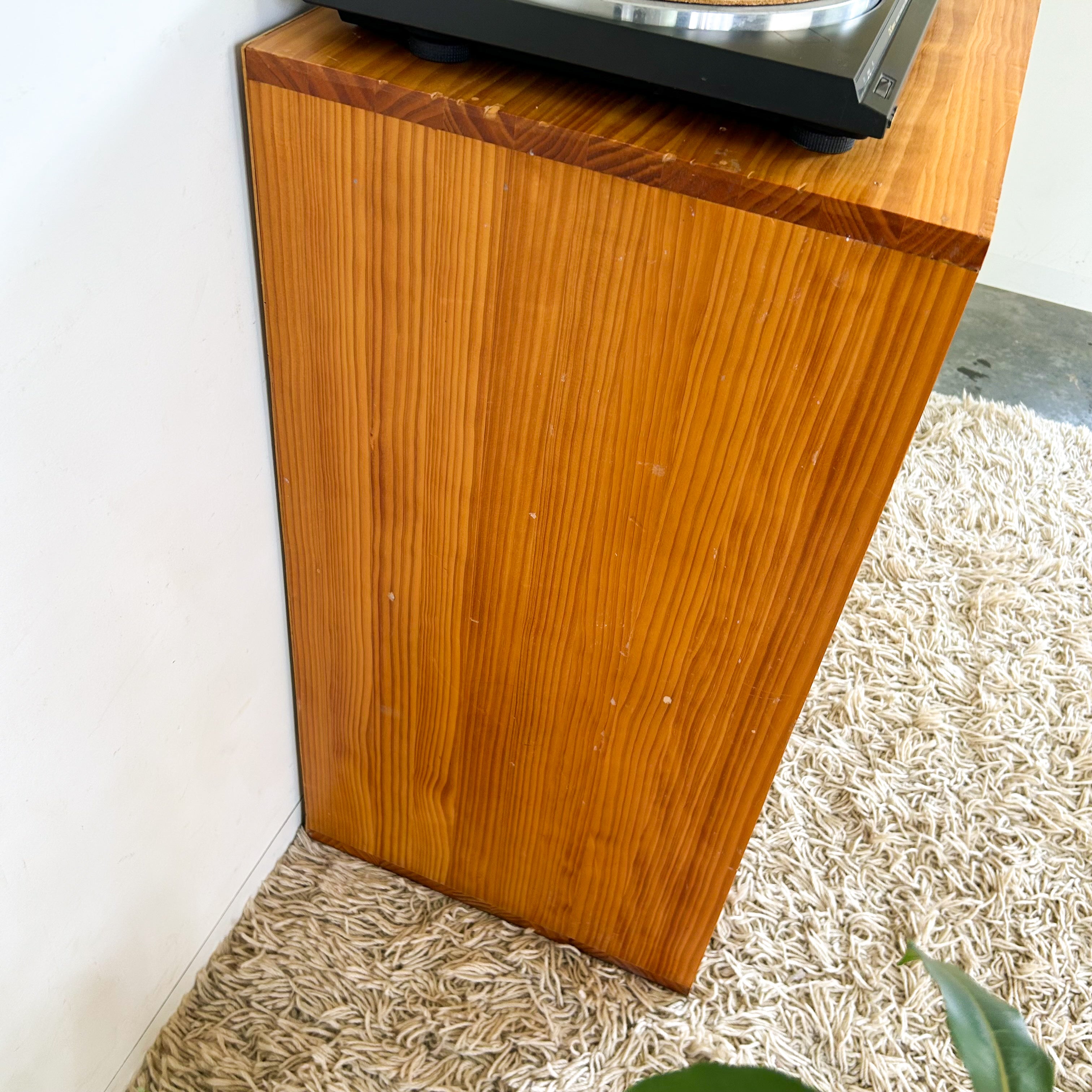 PINE VINYL STORAGE - HEY JUDE WORKSHOP • Vintage furniture & objects Melbourne