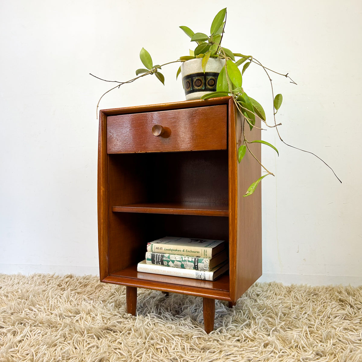 BEDSIDE TABLE (SINGLE) - HEY JUDE WORKSHOP • Vintage furniture & objects Melbourne