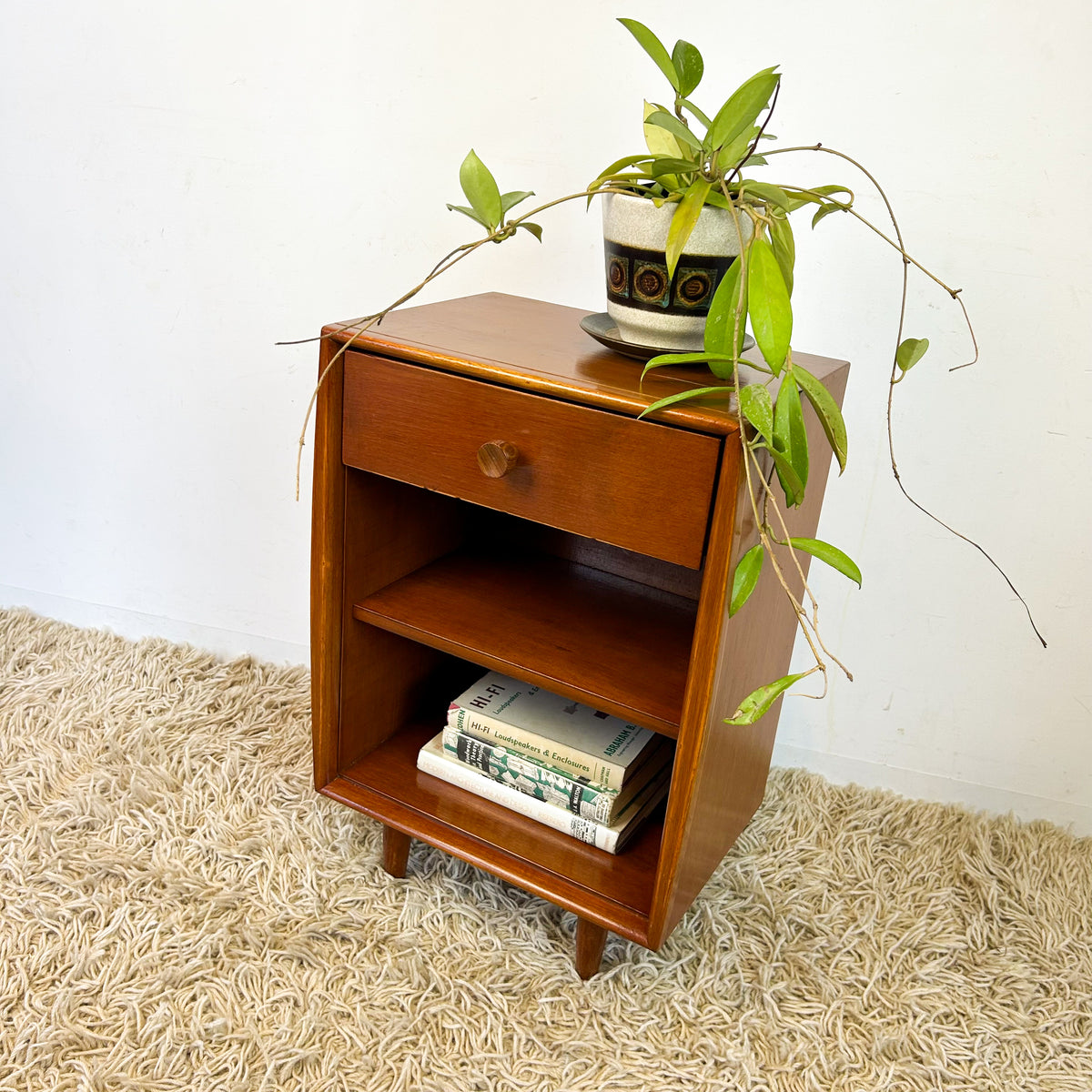 BEDSIDE TABLE (SINGLE) - HEY JUDE WORKSHOP • Vintage furniture & objects Melbourne
