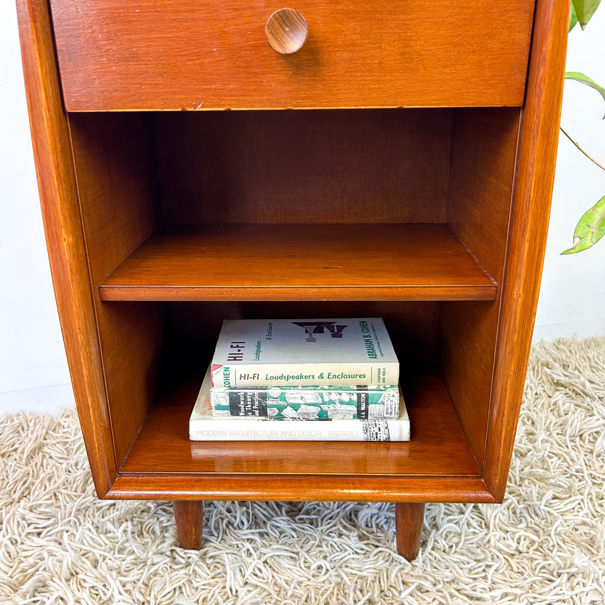 BEDSIDE TABLE (SINGLE) - HEY JUDE WORKSHOP • Vintage furniture & objects Melbourne