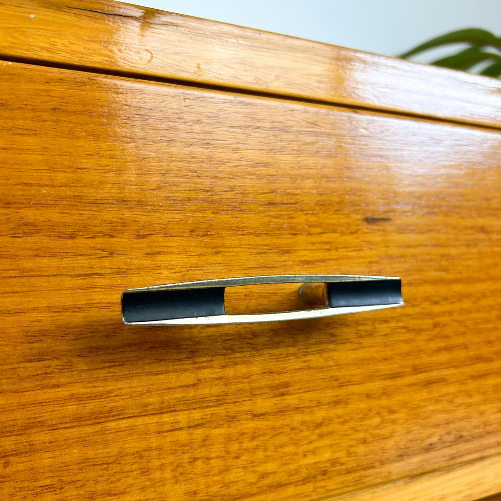 PETITE ART DECO SIDEBOARD CABINET