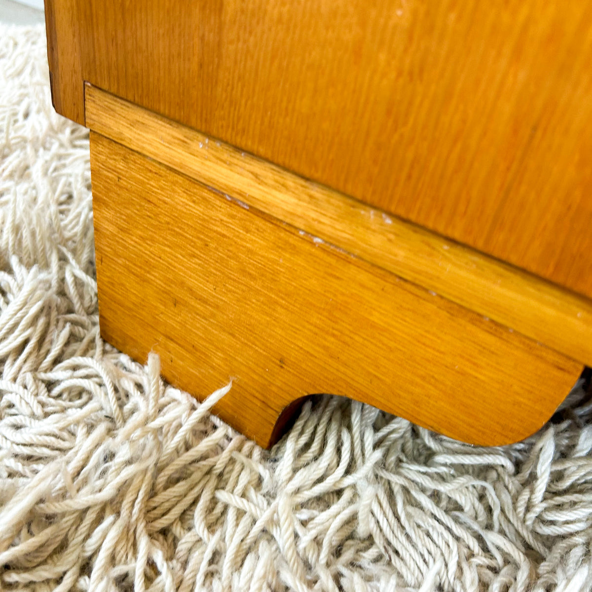 PETITE ART DECO SIDEBOARD CABINET