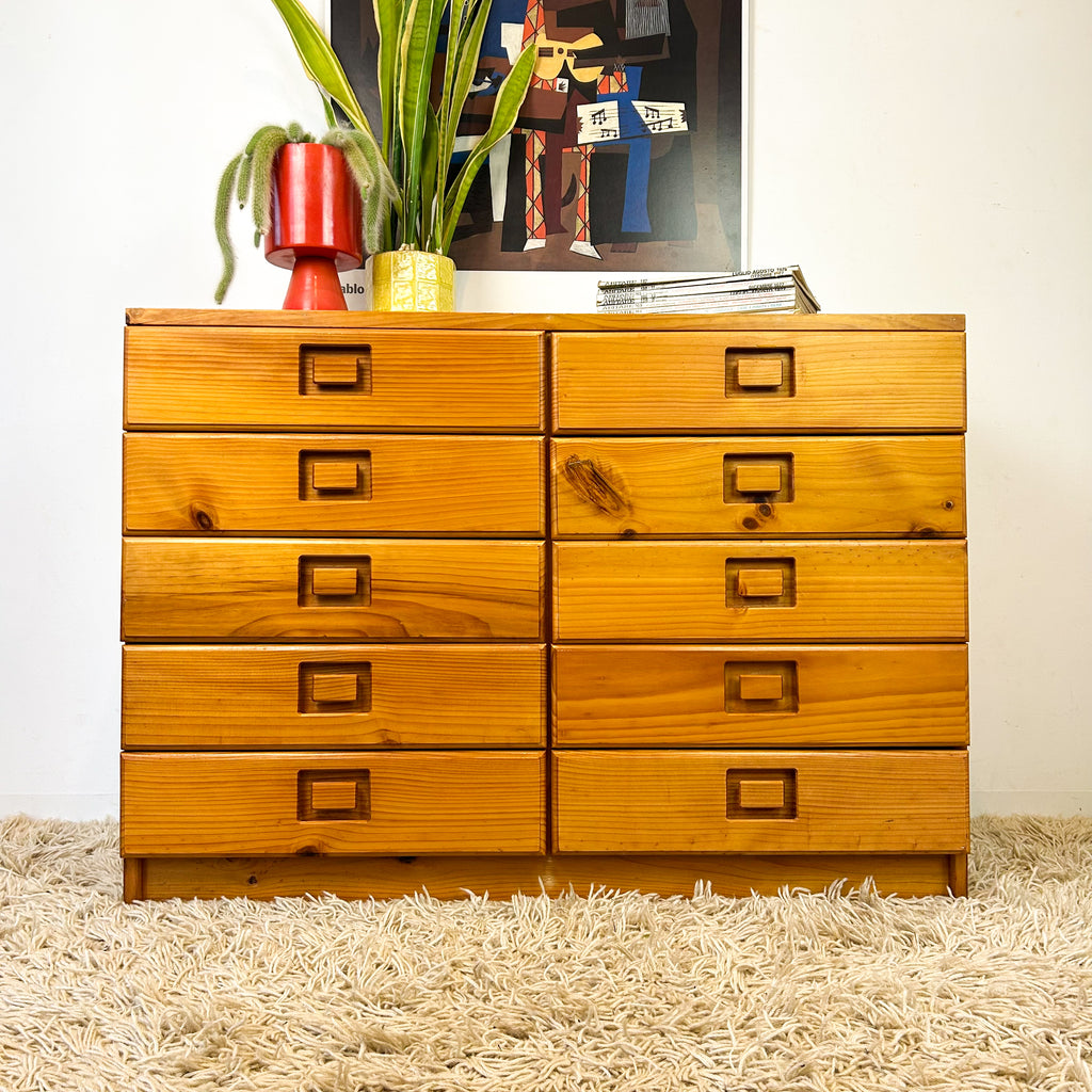 ALROB DRESSER DRAWERS - HEY JUDE WORKSHOP • Vintage furniture & objects Melbourne