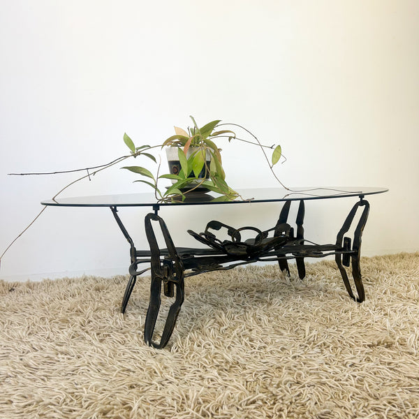 70s BRUTALIST COFFEE TABLE