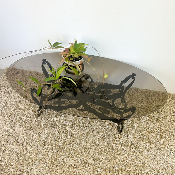70s BRUTALIST COFFEE TABLE