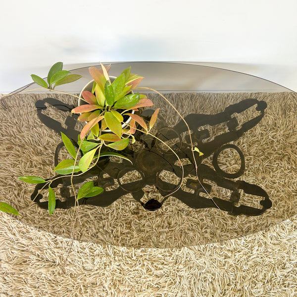 70s BRUTALIST COFFEE TABLE