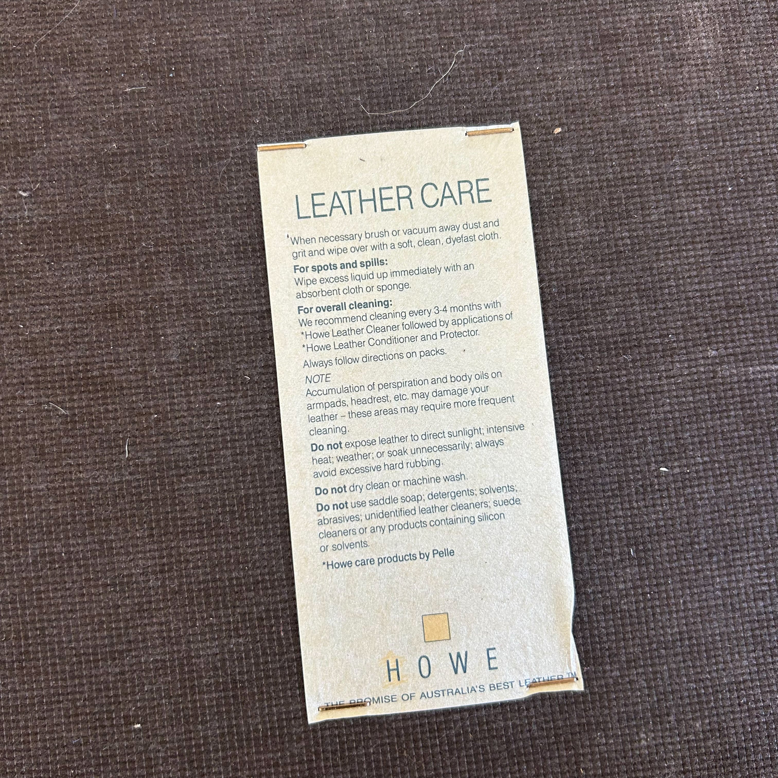 BEIGE LEATHER CANTILEVER ARMCHAIR #1