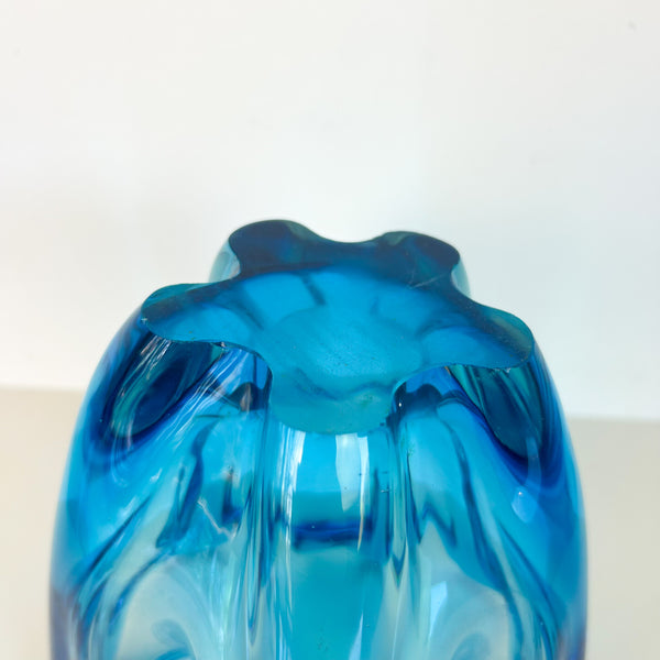 BLUE HANDKERCHIEF BOWL