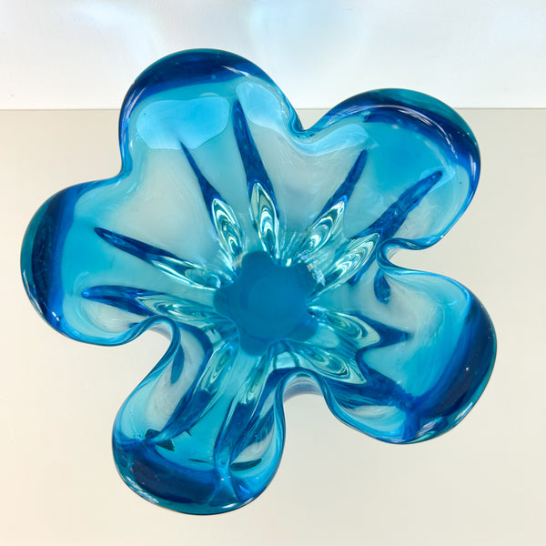 BLUE HANDKERCHIEF BOWL
