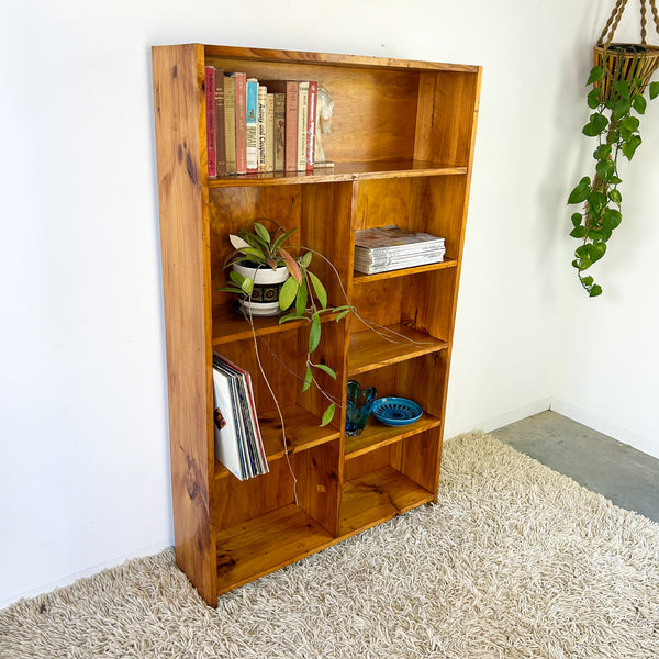 SOLID PINE BOOKCASE