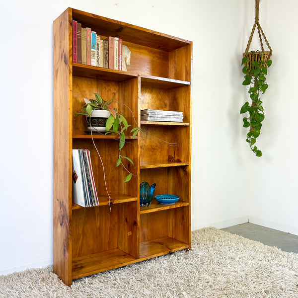 SOLID PINE BOOKCASE
