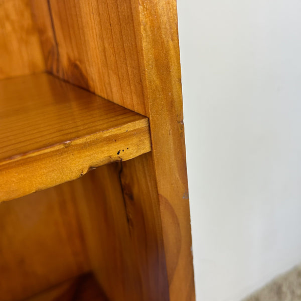 SOLID PINE BOOKCASE