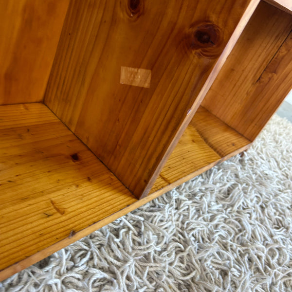 SOLID PINE BOOKCASE