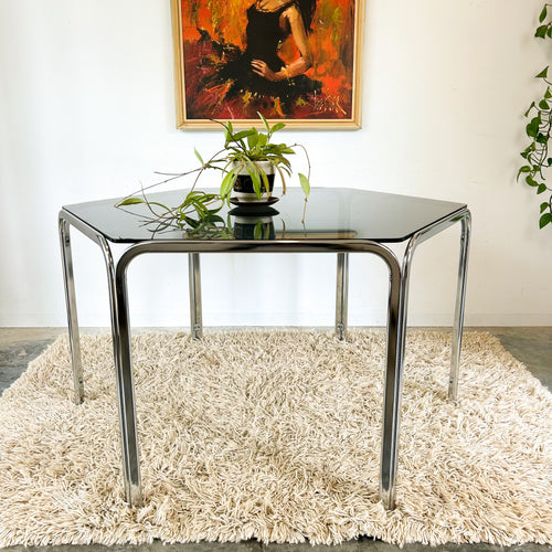 HEXAGONAL SPACE AGE DINING TABLE