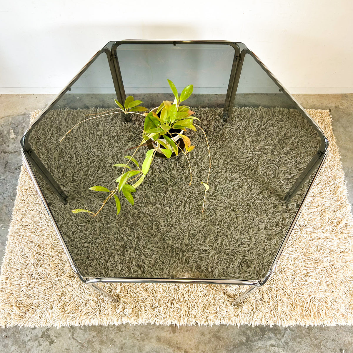 HEXAGONAL SPACE AGE DINING TABLE