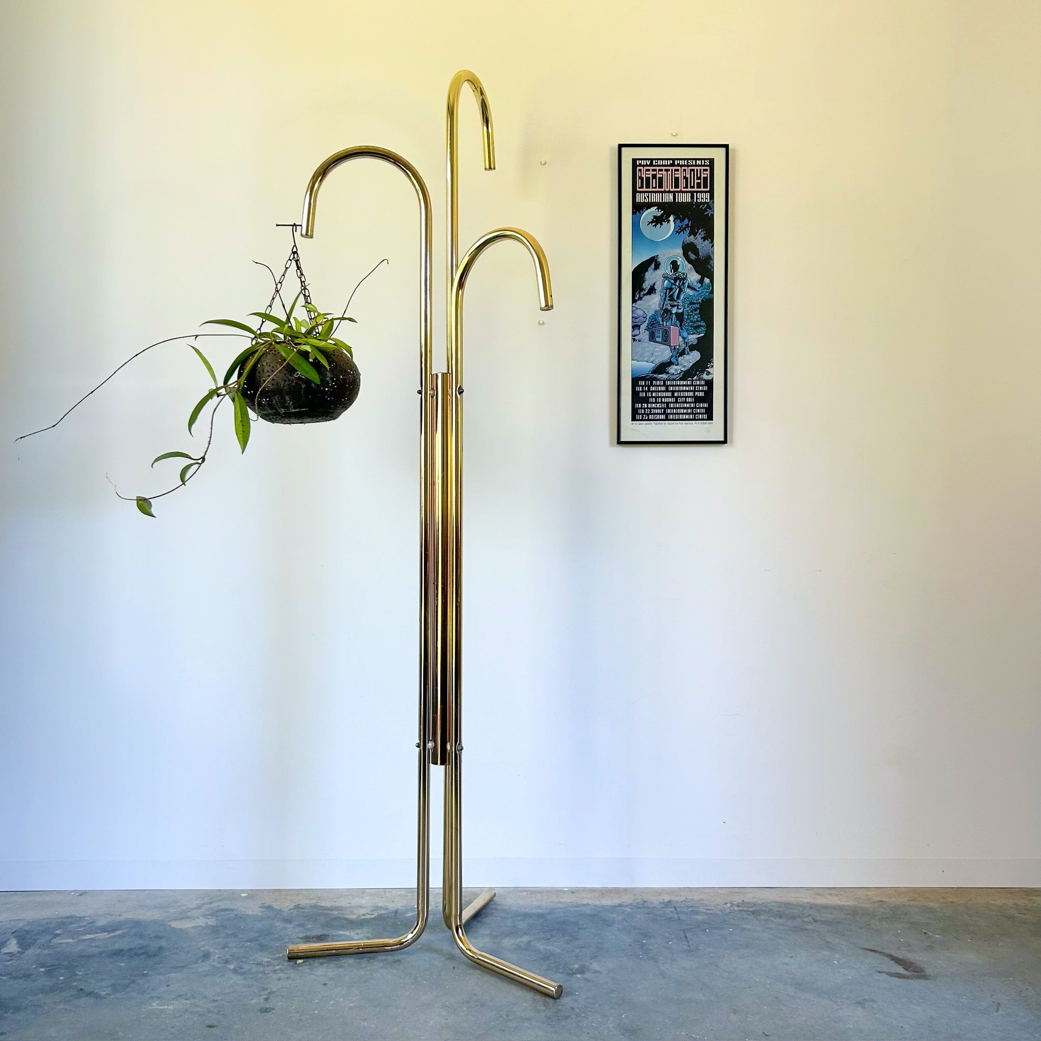 hanging pots for indoor plants Natural Branch Hanging Planter – Knotty Traditions main image 0