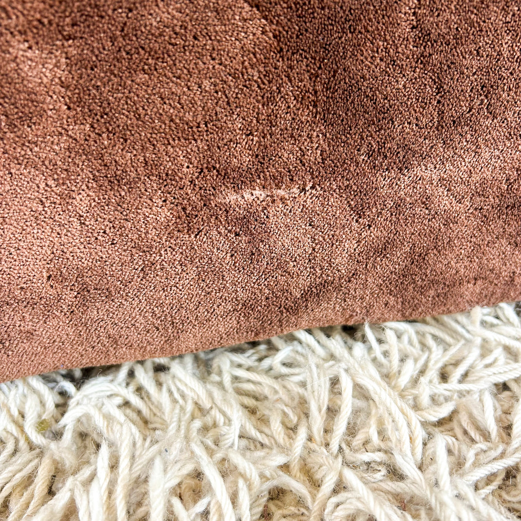 CHOCOLATE BROWN TEDDY ARMCHAIR - HEY JUDE WORKSHOP • Vintage furniture & objects Melbourne