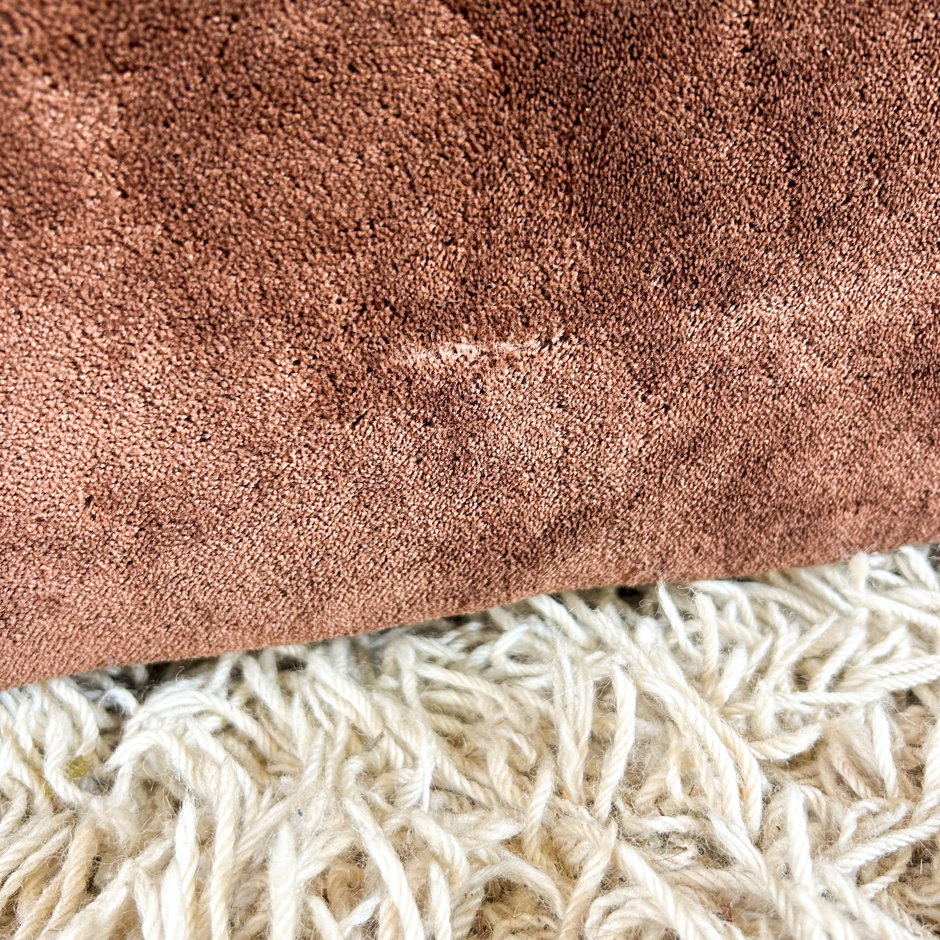 CHOCOLATE BROWN TEDDY ARMCHAIR - HEY JUDE WORKSHOP • Vintage furniture & objects Melbourne