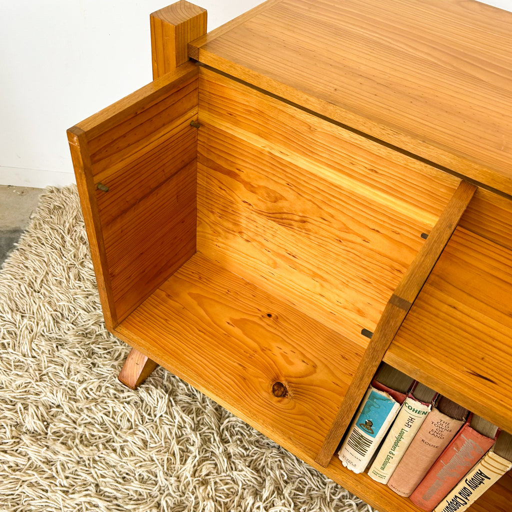PINE PEDESTAL DESK - HEY JUDE WORKSHOP • Vintage furniture & objects Melbourne