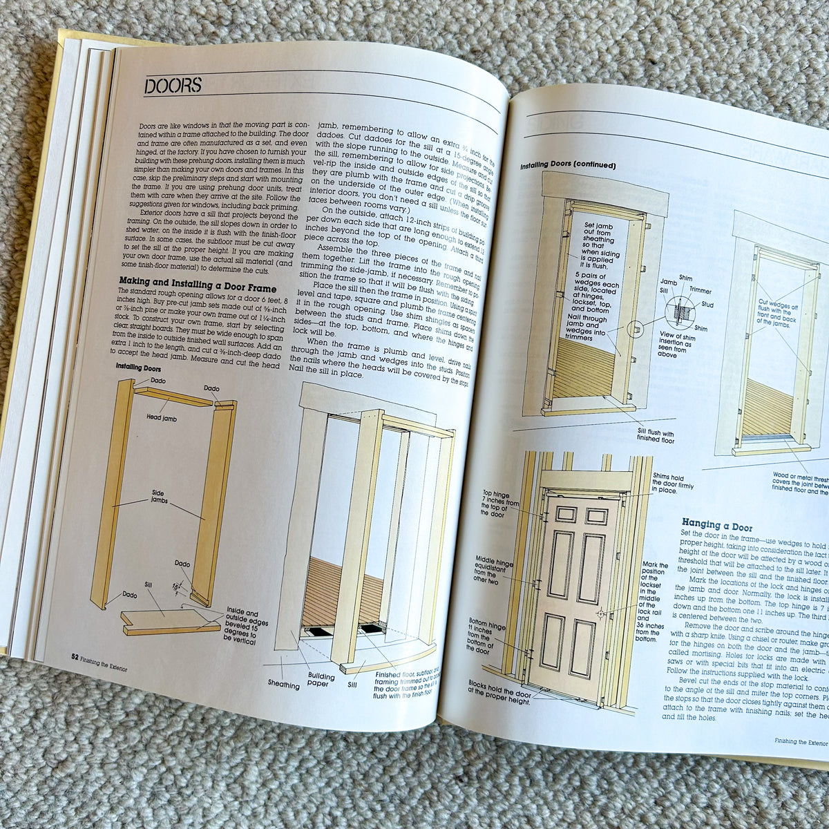 FINISH CARPENTRY TECHNIQUES by GROLIER'S